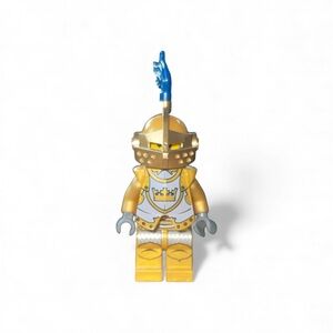 Lego Castle Drawbridge gold knight minifigure fantasy-era from retired set 7079
